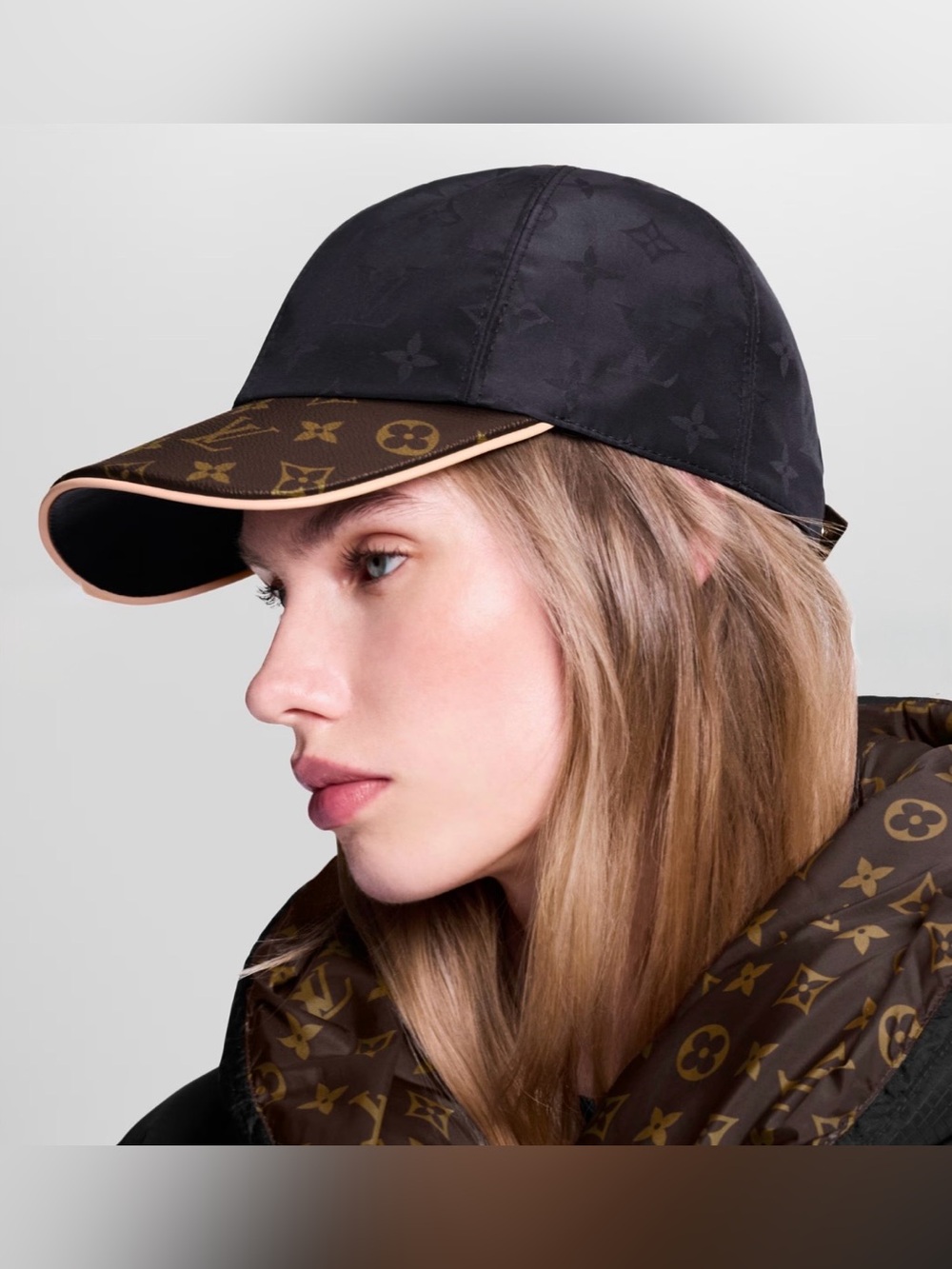 Louis Vuitton Black & Brown Monogram Get Ready Baseball Cap, L - Picture 2 of 13